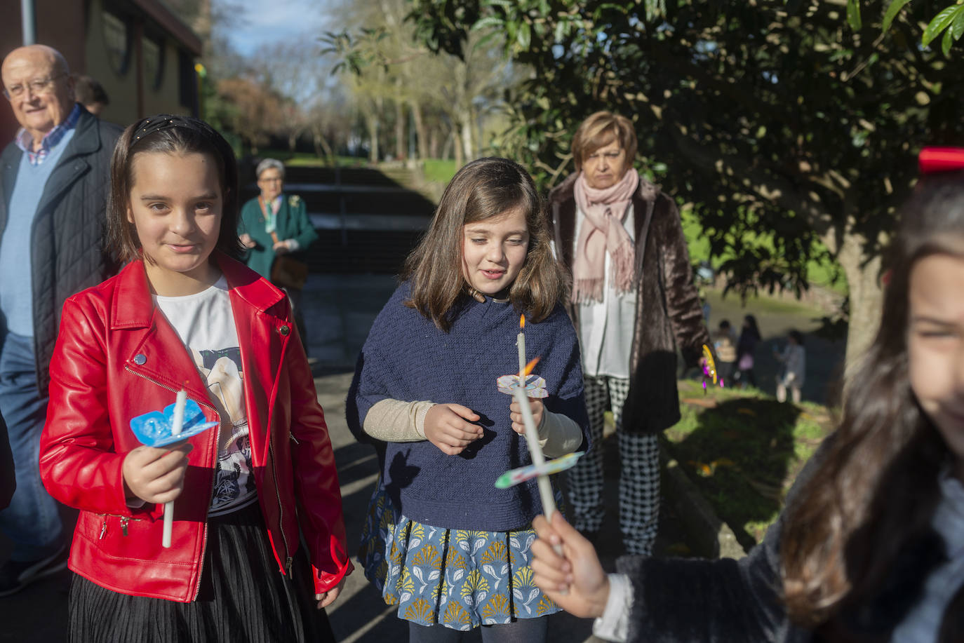 Procesión de La Candelaria en La Magdalena. 