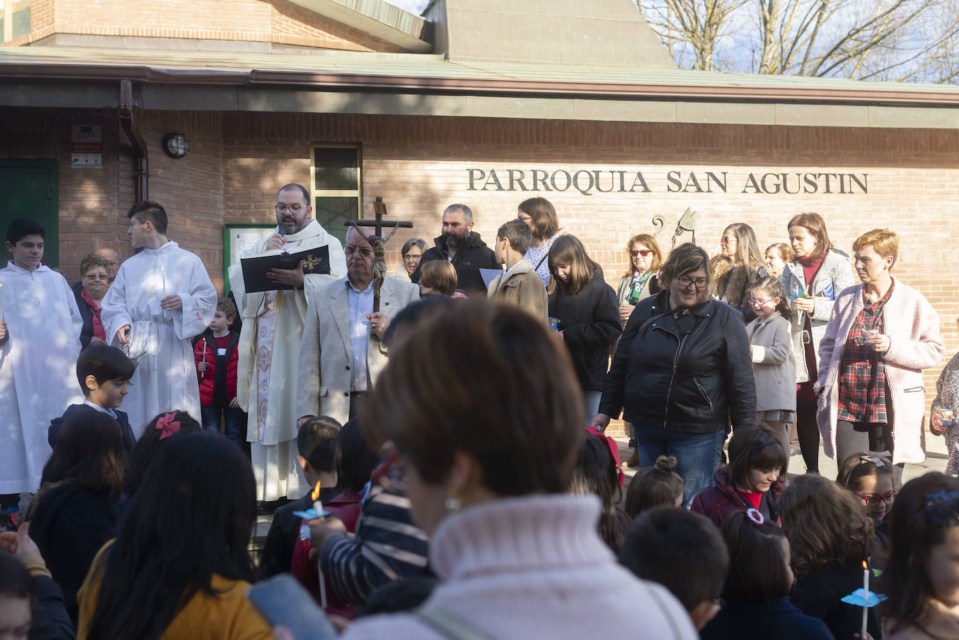 Procesión de La Candelaria en La Magdalena. 