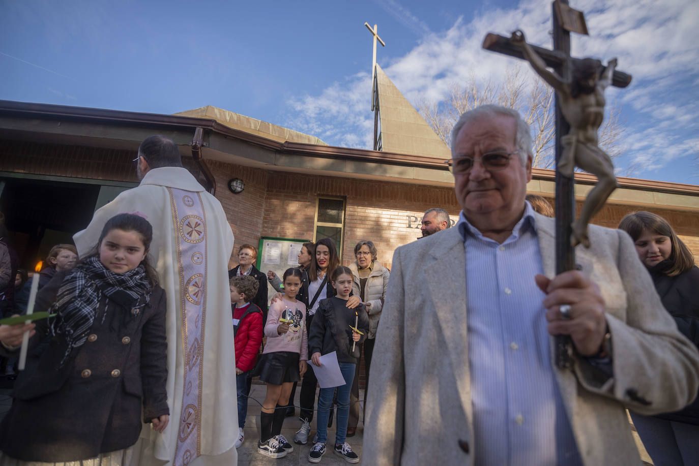 Procesión de La Candelaria en La Magdalena. 