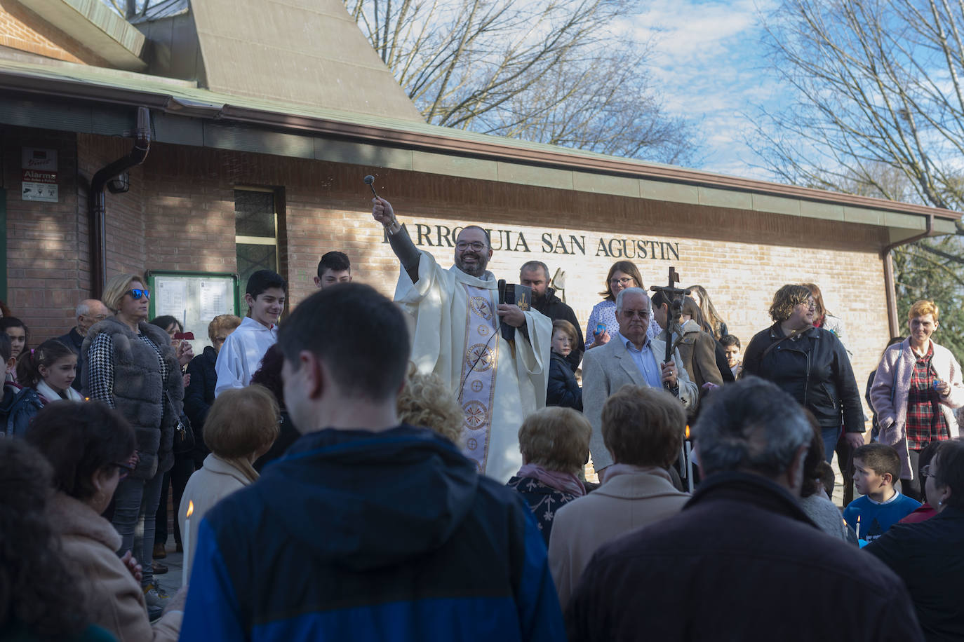 Procesión de La Candelaria en La Magdalena. 