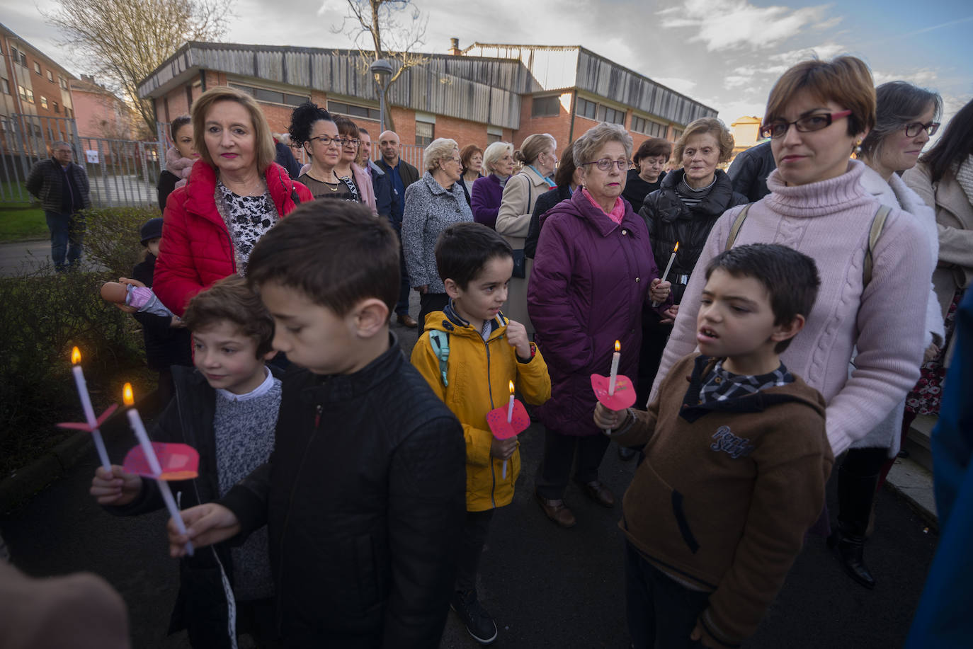 Procesión de La Candelaria en La Magdalena. 