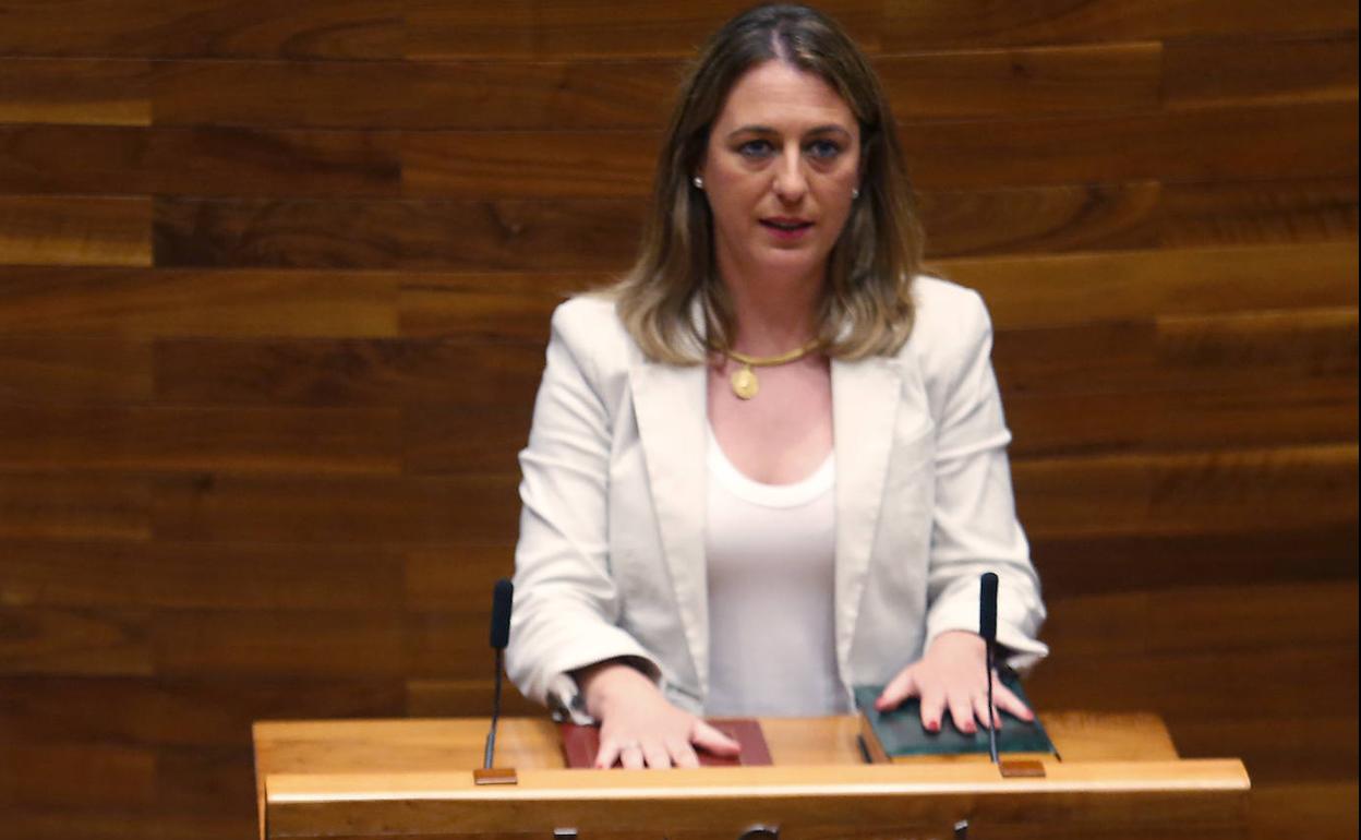 Reyes Fernández Hurlé, diputada del PP en la Junta General del Principado. 