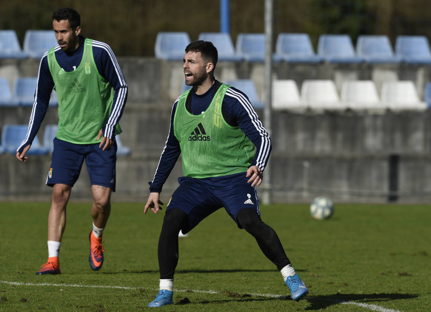 Los azules preparan su próximo partido ante el Rayo Vallecano