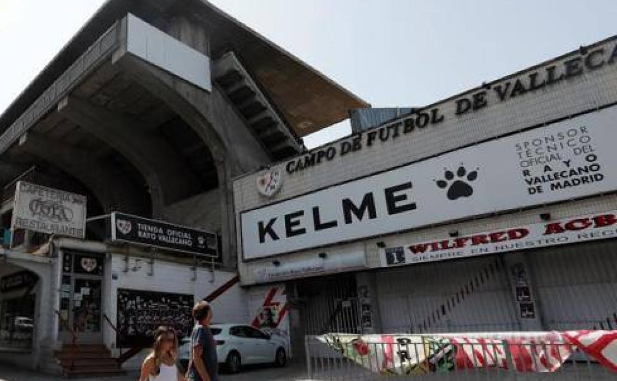 Estadio de Vallecas.