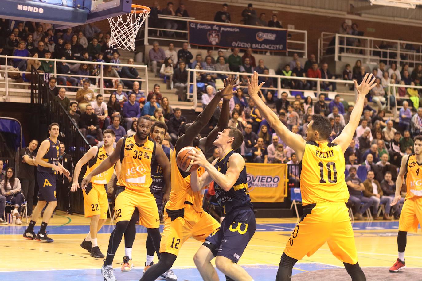Fotos: Liberbank Oviedo 65-72 Força Lleida, en imágenes