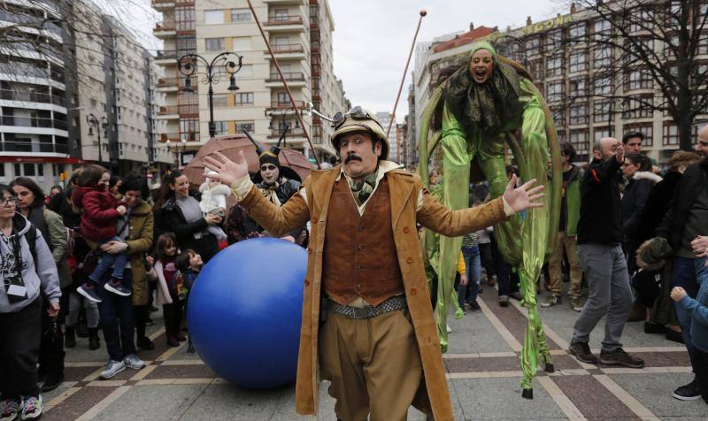 Hubo representaciones en Begoña, plaza del Instituto, seis de agosto y numerosas salas de la ciudad
