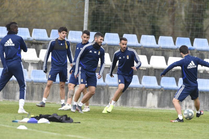 Fotos: Entrenamiento del Real Oviedo (11/02/2020)