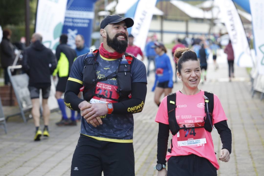 El IV Trail Gijón comienza con la prueba corta en el Camping Municipal de Deva