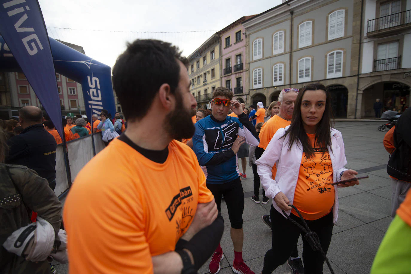 Avilés celebró la II Carrera Galbán contra el cáncer infantil