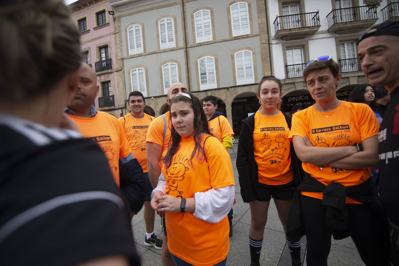 Avilés celebró la II Carrera Galbán contra el cáncer infantil