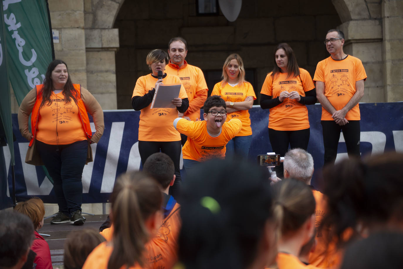 Avilés celebró la II Carrera Galbán contra el cáncer infantil