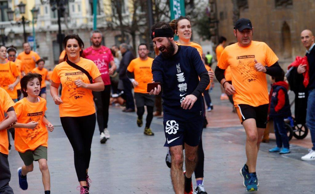 La capital del Principado acogió la II Carrera Galbán para recaudar fondos contra el cáncer infantil