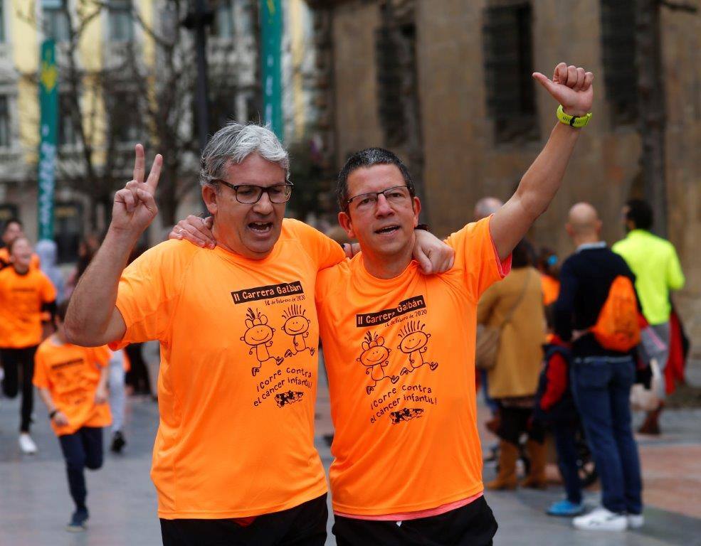 La capital del Principado acogió la II Carrera Galbán para recaudar fondos contra el cáncer infantil