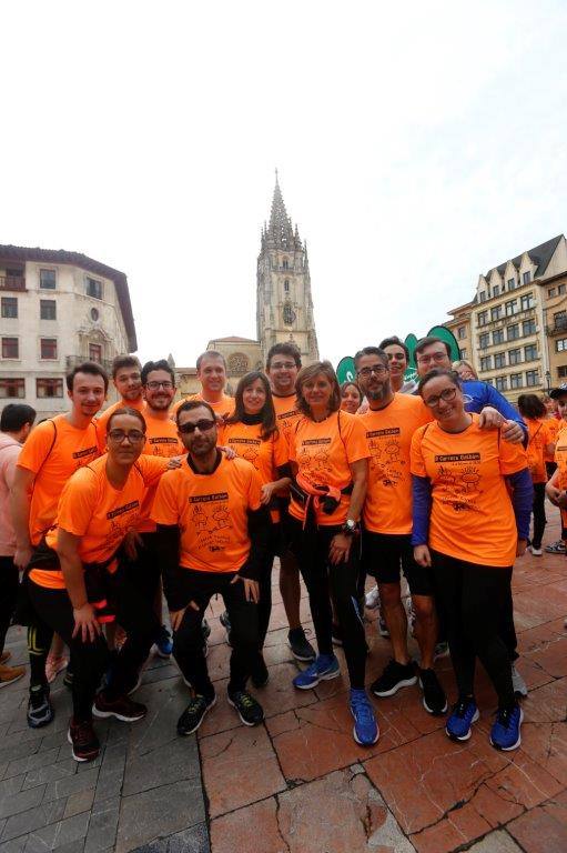 La capital del Principado acogió la II Carrera Galbán para recaudar fondos contra el cáncer infantil