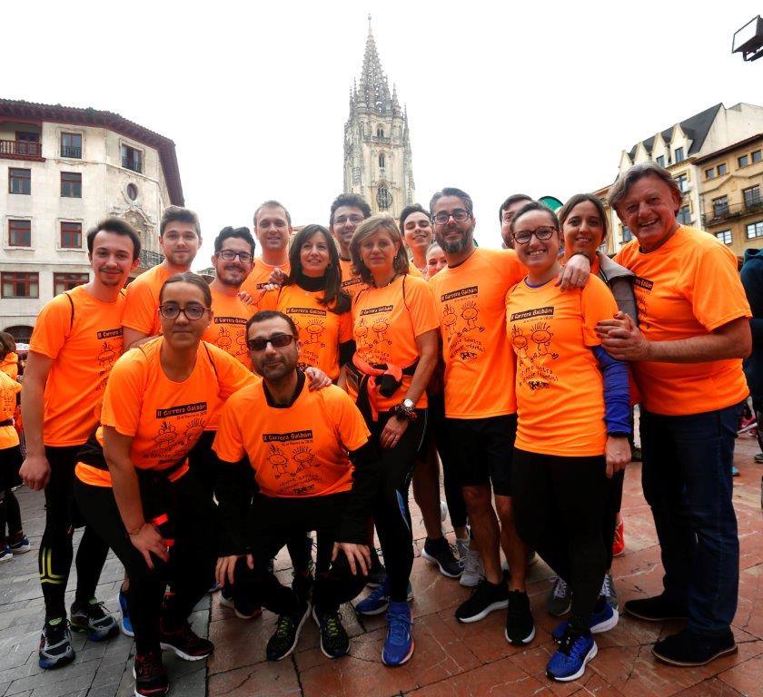 La capital del Principado acogió la II Carrera Galbán para recaudar fondos contra el cáncer infantil