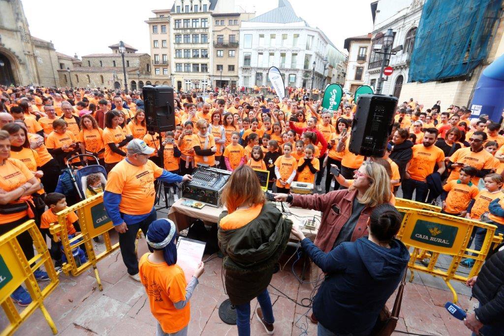 La capital del Principado acogió la II Carrera Galbán para recaudar fondos contra el cáncer infantil