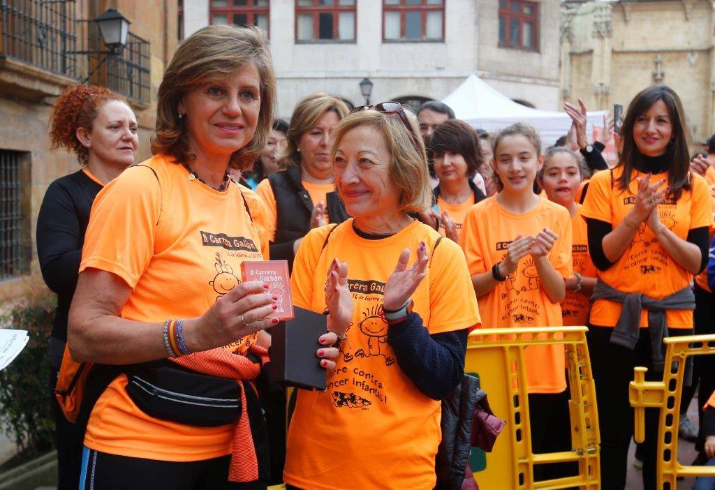 La capital del Principado acogió la II Carrera Galbán para recaudar fondos contra el cáncer infantil