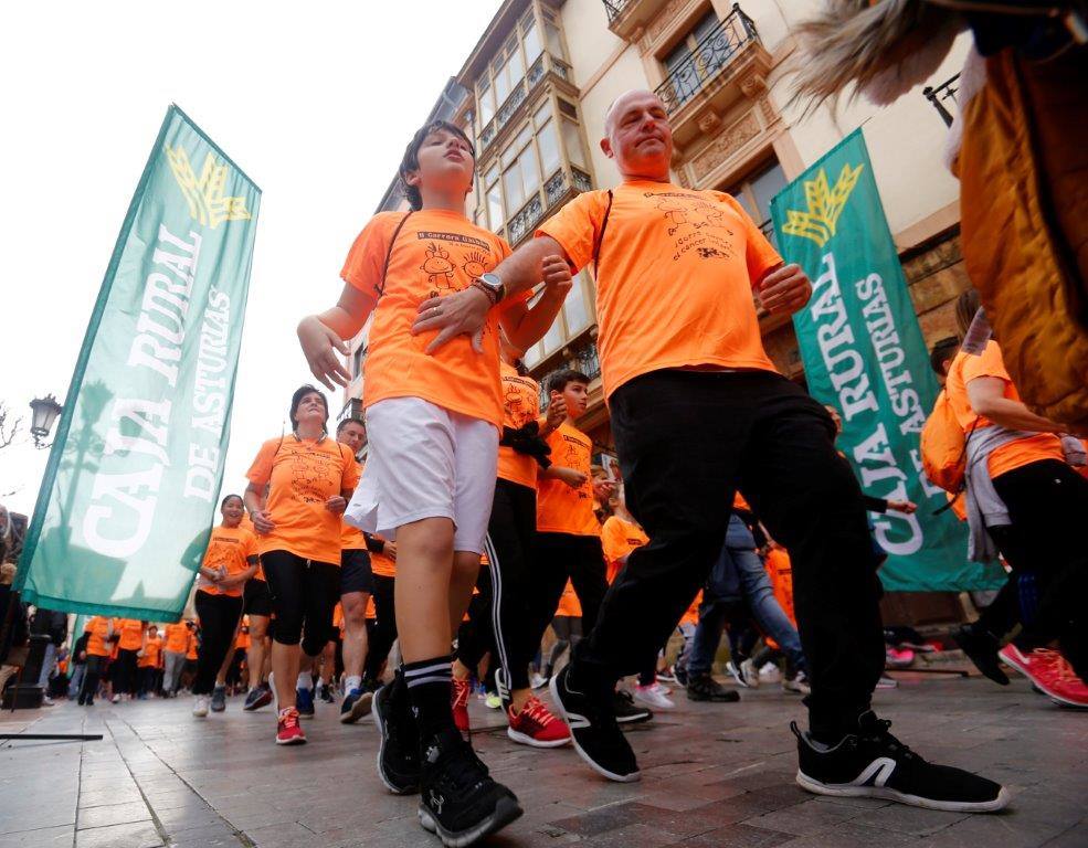 La capital del Principado acogió la II Carrera Galbán para recaudar fondos contra el cáncer infantil