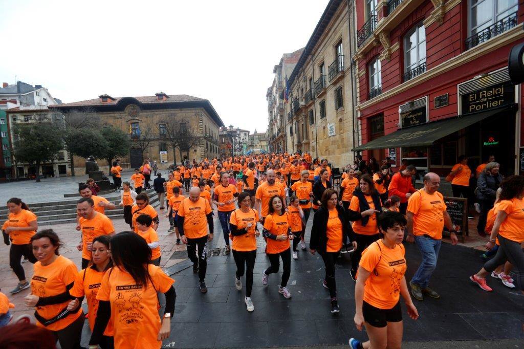 La capital del Principado acogió la II Carrera Galbán para recaudar fondos contra el cáncer infantil