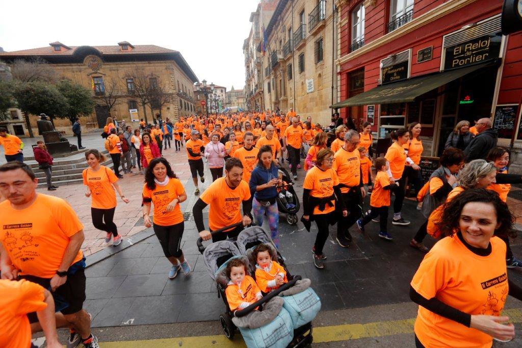 La capital del Principado acogió la II Carrera Galbán para recaudar fondos contra el cáncer infantil