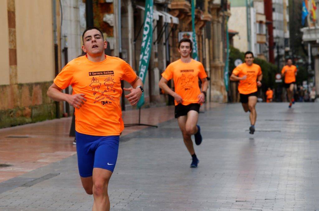 La capital del Principado acogió la II Carrera Galbán para recaudar fondos contra el cáncer infantil