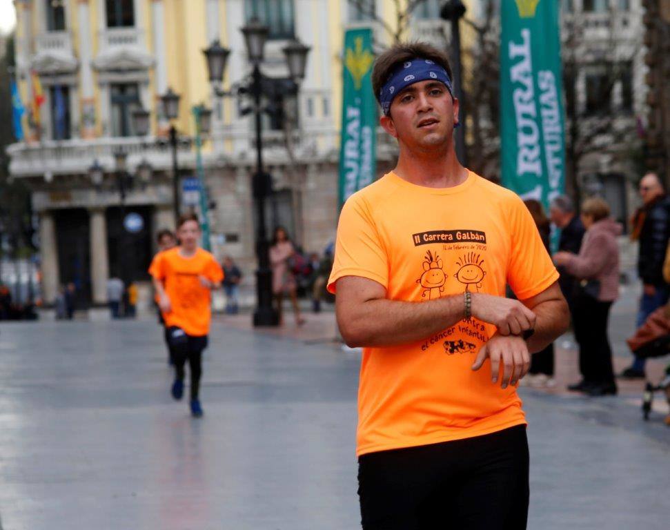 La capital del Principado acogió la II Carrera Galbán para recaudar fondos contra el cáncer infantil