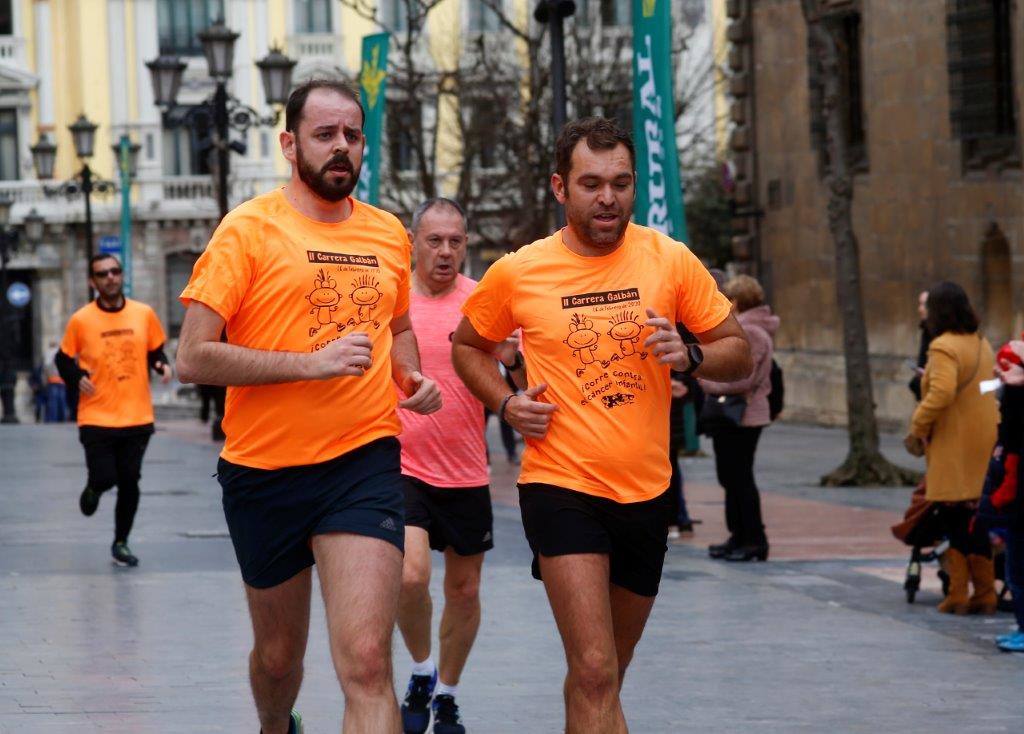 La capital del Principado acogió la II Carrera Galbán para recaudar fondos contra el cáncer infantil