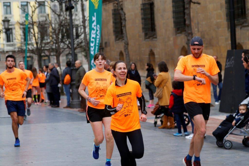 La capital del Principado acogió la II Carrera Galbán para recaudar fondos contra el cáncer infantil