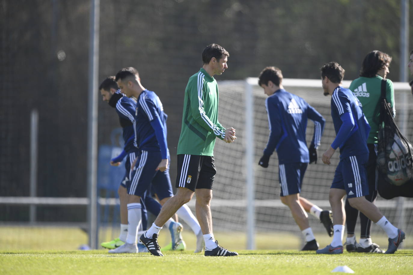 Fotos: Entrenamiento del Real Oviedo (19-2-20)