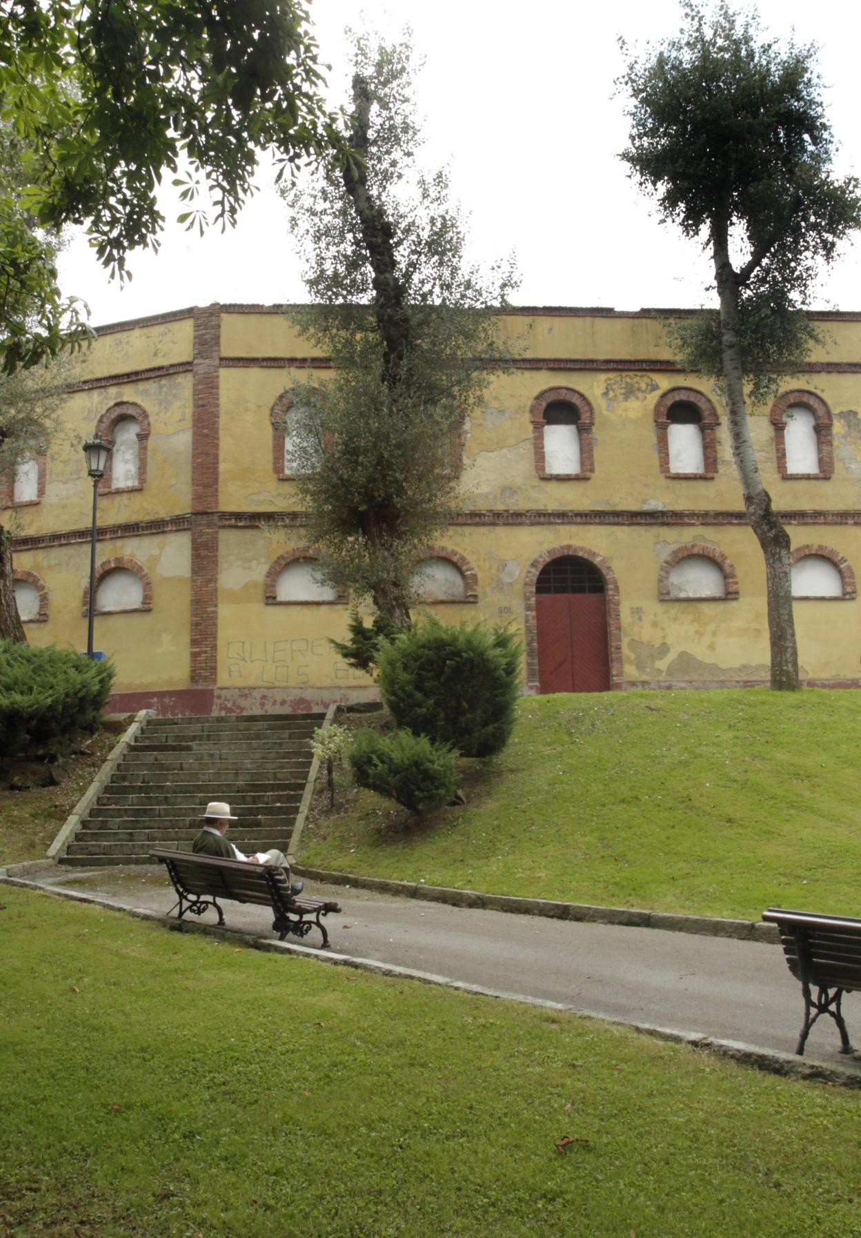 Estado actual de la plaza de toros. 
