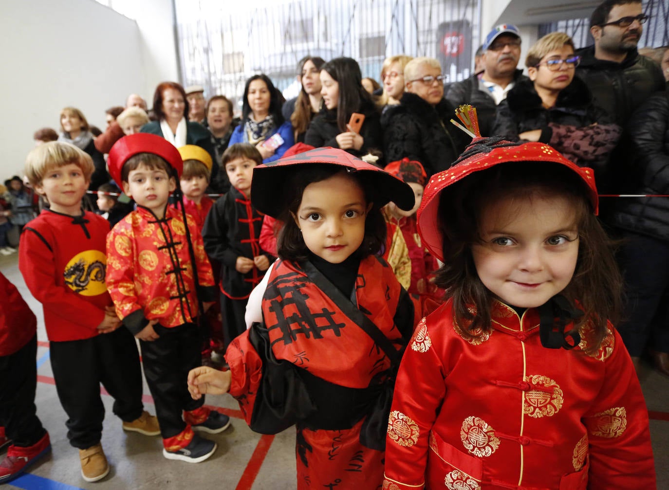 Algunos como los centros de infantil de San Eutiquio, El Bibio, Gloria Fuertes o Jovellanos hicieron que los más pequeños disfrutaran de una jornada especial