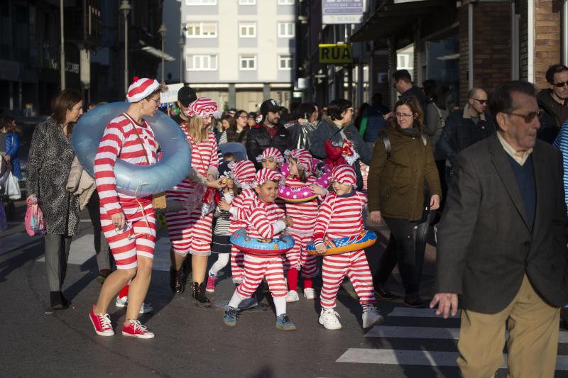 Fotos: Escolinos antroxaos a buen ritmo