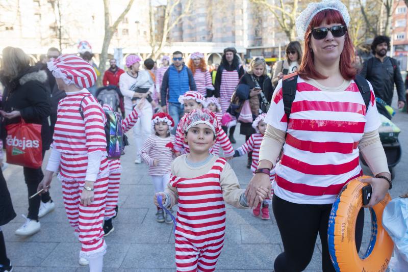 Fotos: Escolinos antroxaos a buen ritmo