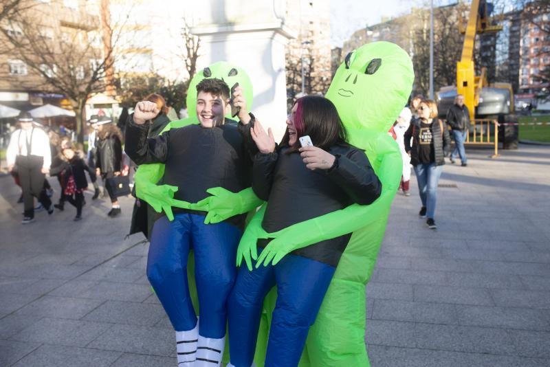 Fotos: Escolinos antroxaos a buen ritmo