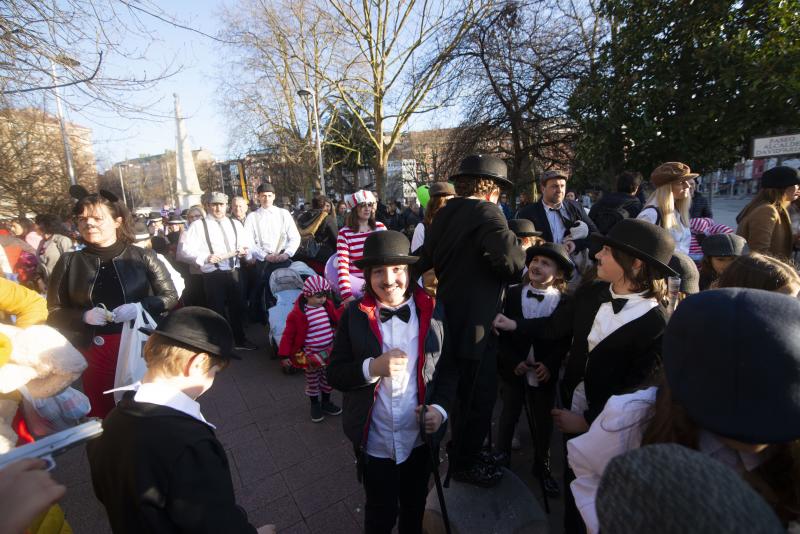 Fotos: Escolinos antroxaos a buen ritmo