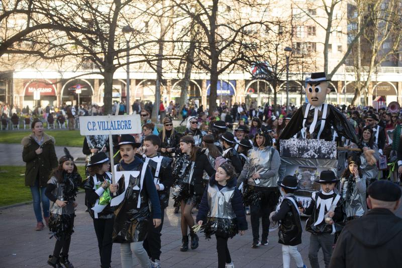 Fotos: Escolinos antroxaos a buen ritmo