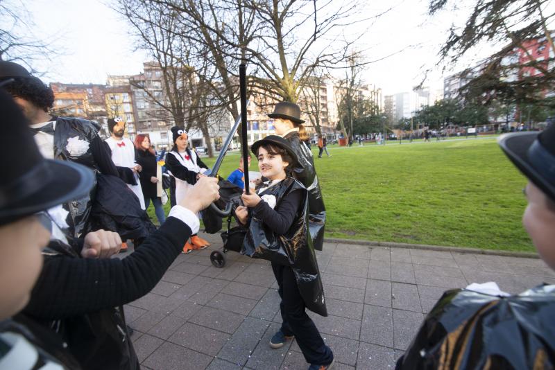 Fotos: Escolinos antroxaos a buen ritmo