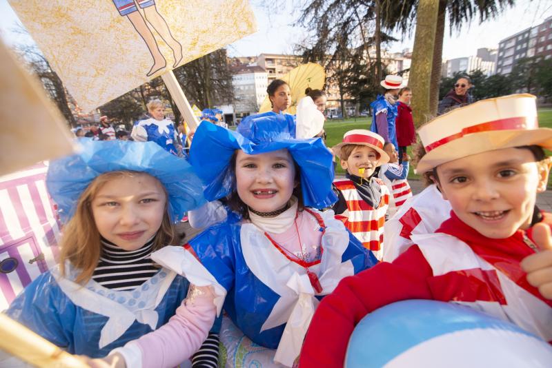 Fotos: Escolinos antroxaos a buen ritmo