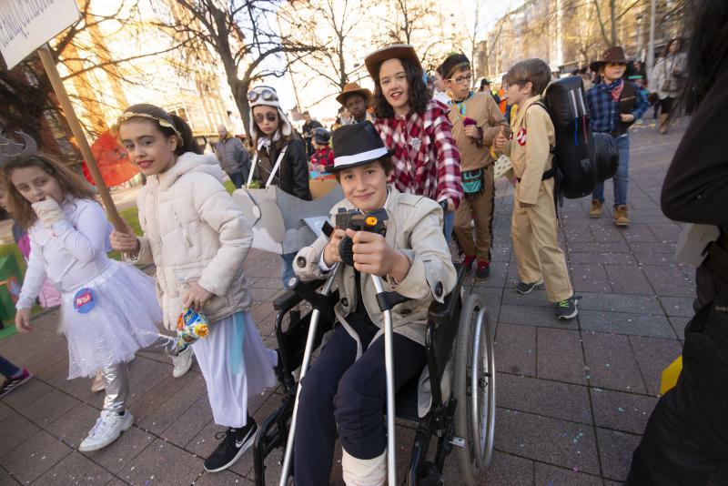 Fotos: Escolinos antroxaos a buen ritmo