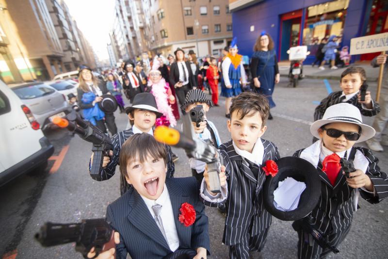 Fotos: Escolinos antroxaos a buen ritmo