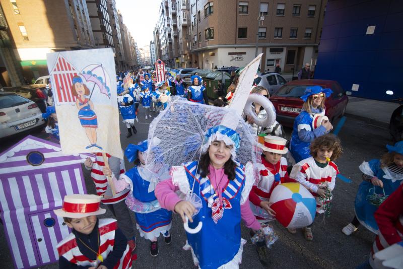 Fotos: Escolinos antroxaos a buen ritmo