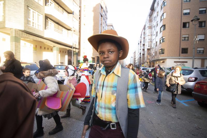 Fotos: Escolinos antroxaos a buen ritmo