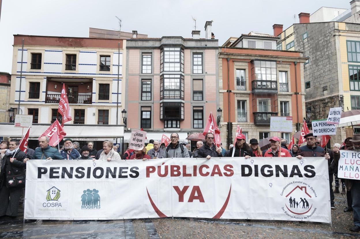 Las cuantía media de las pensiones asturianas siguen por encima de la media nacional. 