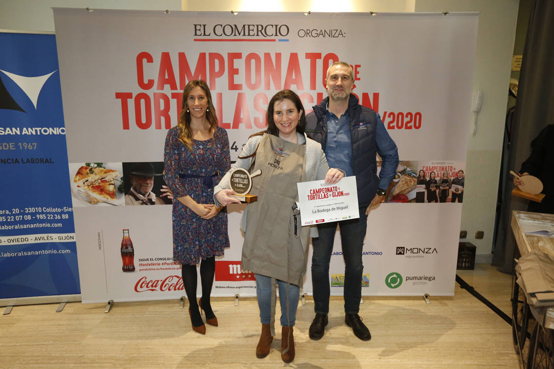 El Campeonato de Tortillas de Gijón 2020 ya tiene ganador: la Cafetería Restaurante Europa