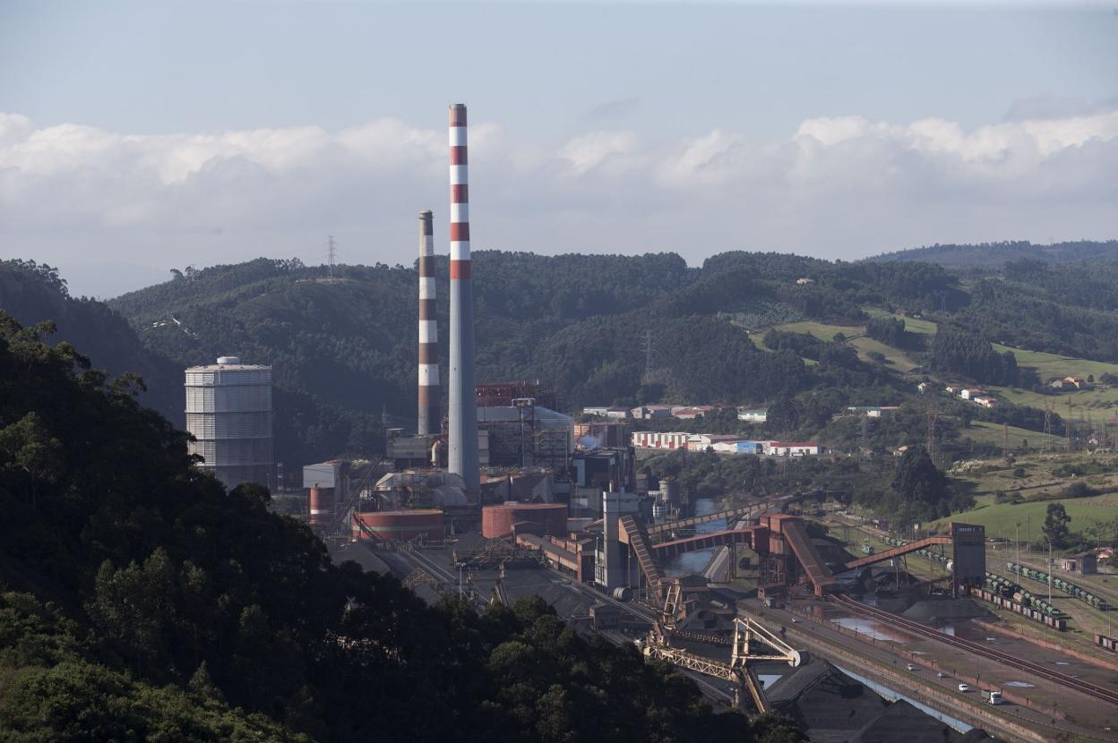 La central térmica de Aboño podría continuar su actividad hasta el año 2030. 