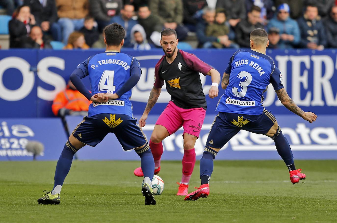 El conjunto rojiblanco cayó en El Toralín debido a un gol Kaxe en el minuto 17. 