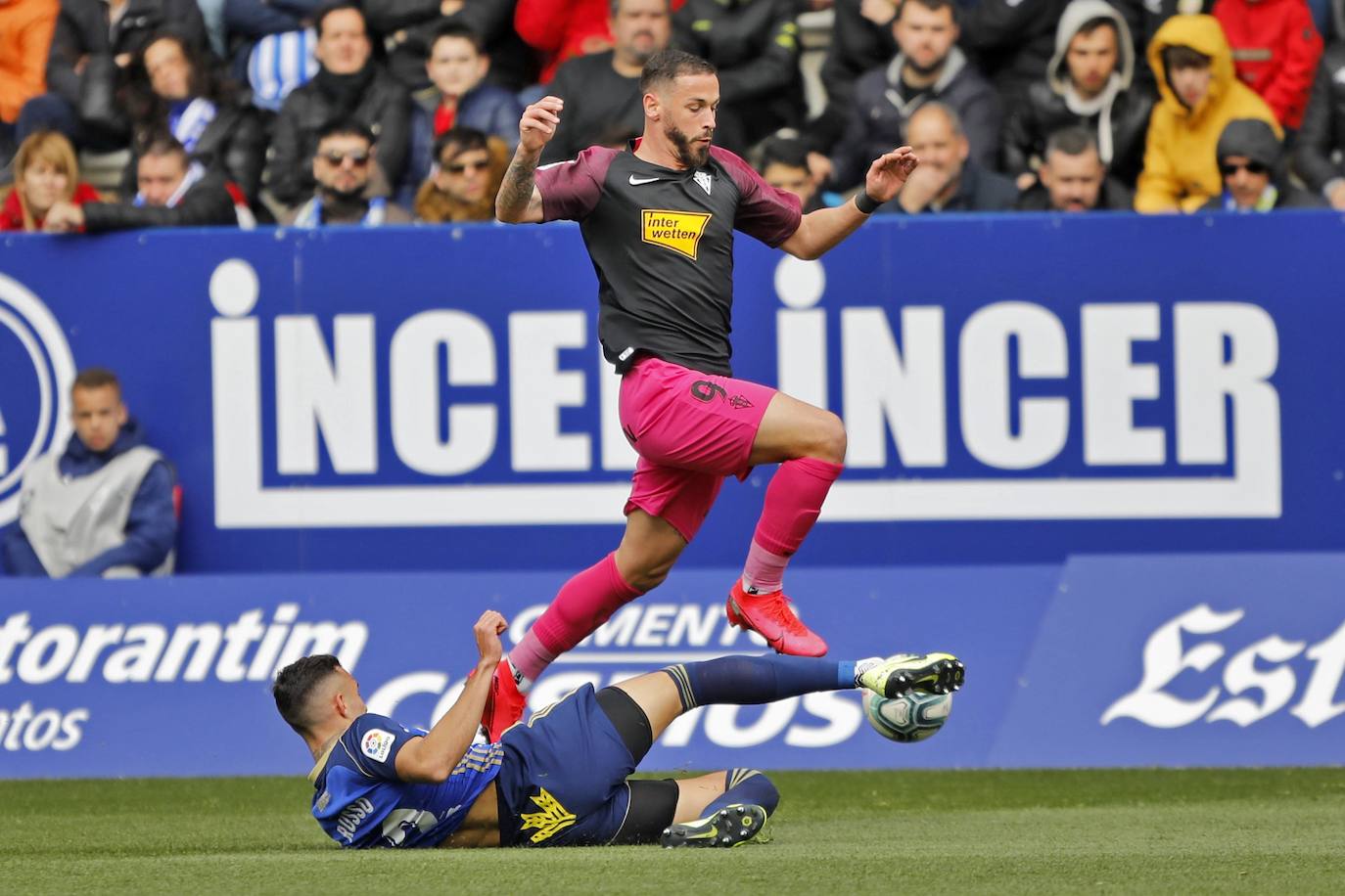 El conjunto rojiblanco cayó en El Toralín debido a un gol Kaxe en el minuto 17. 