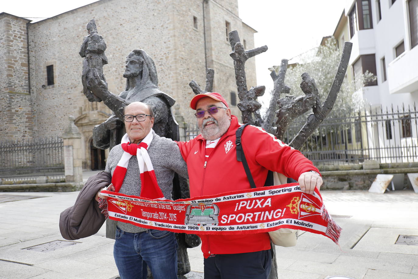 Se esperan unos 2.000 seguidores en las gradas de El Toralín para el importantísimo encuentro de esta tarde del Sporting