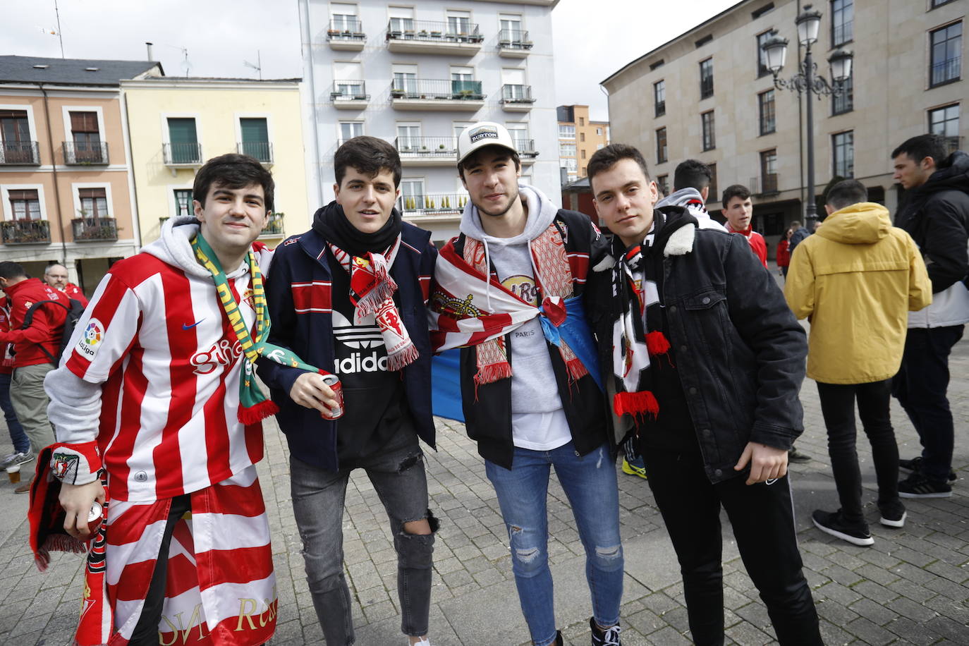 Se esperan unos 2.000 seguidores en las gradas de El Toralín para el importantísimo encuentro de esta tarde del Sporting