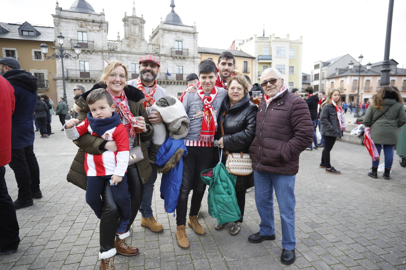 Se esperan unos 2.000 seguidores en las gradas de El Toralín para el importantísimo encuentro de esta tarde del Sporting